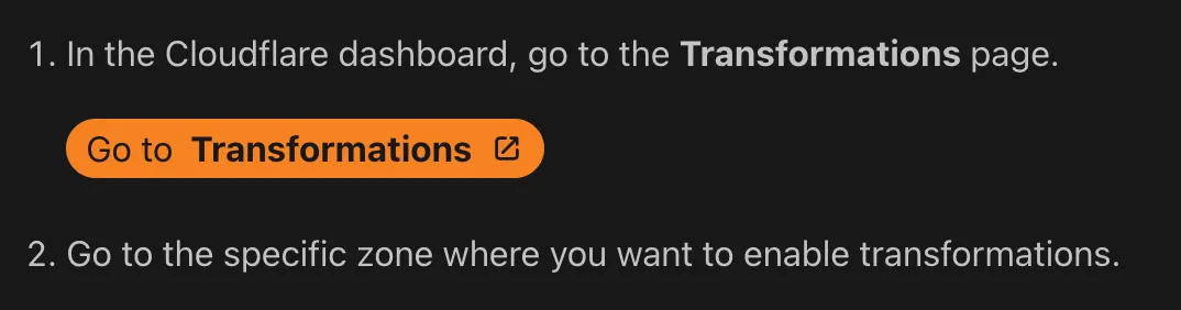 DashButton component example